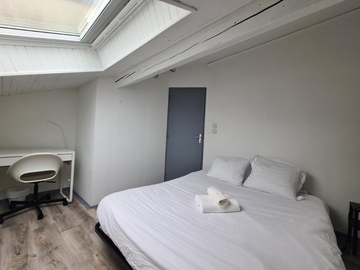 Les Cosy De Nancy - Le Duplex Aux Flammants Roses - 4Etoiles Apartment Luaran gambar