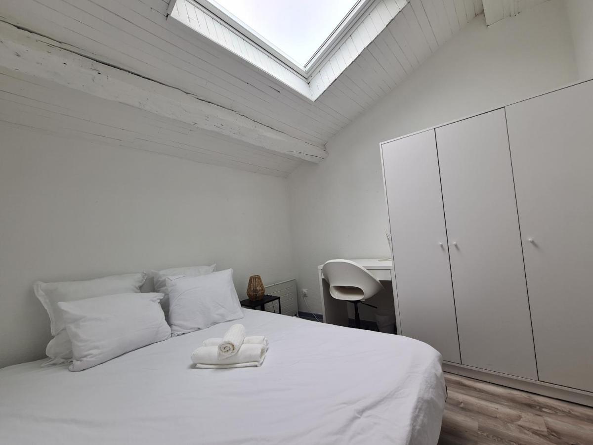 Les Cosy De Nancy - Le Duplex Aux Flammants Roses - 4Etoiles Apartment Luaran gambar