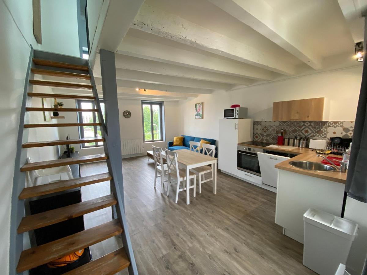 Les Cosy De Nancy - Le Duplex Aux Flammants Roses - 4Etoiles Apartment Luaran gambar